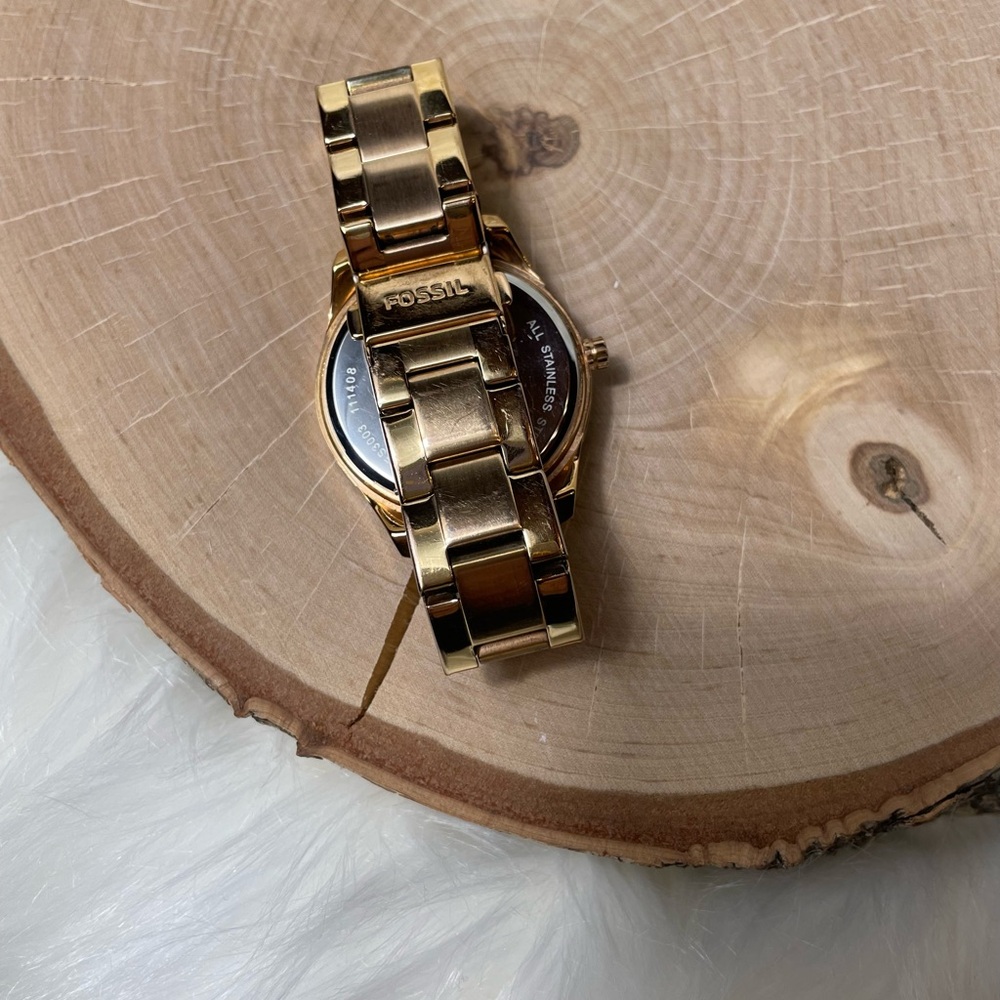 Fossil Stella Glitz Rose Gold Multi Function  Watch - Picture 6 of 12